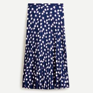 J. Crew Pleated Floral Skirt, 2